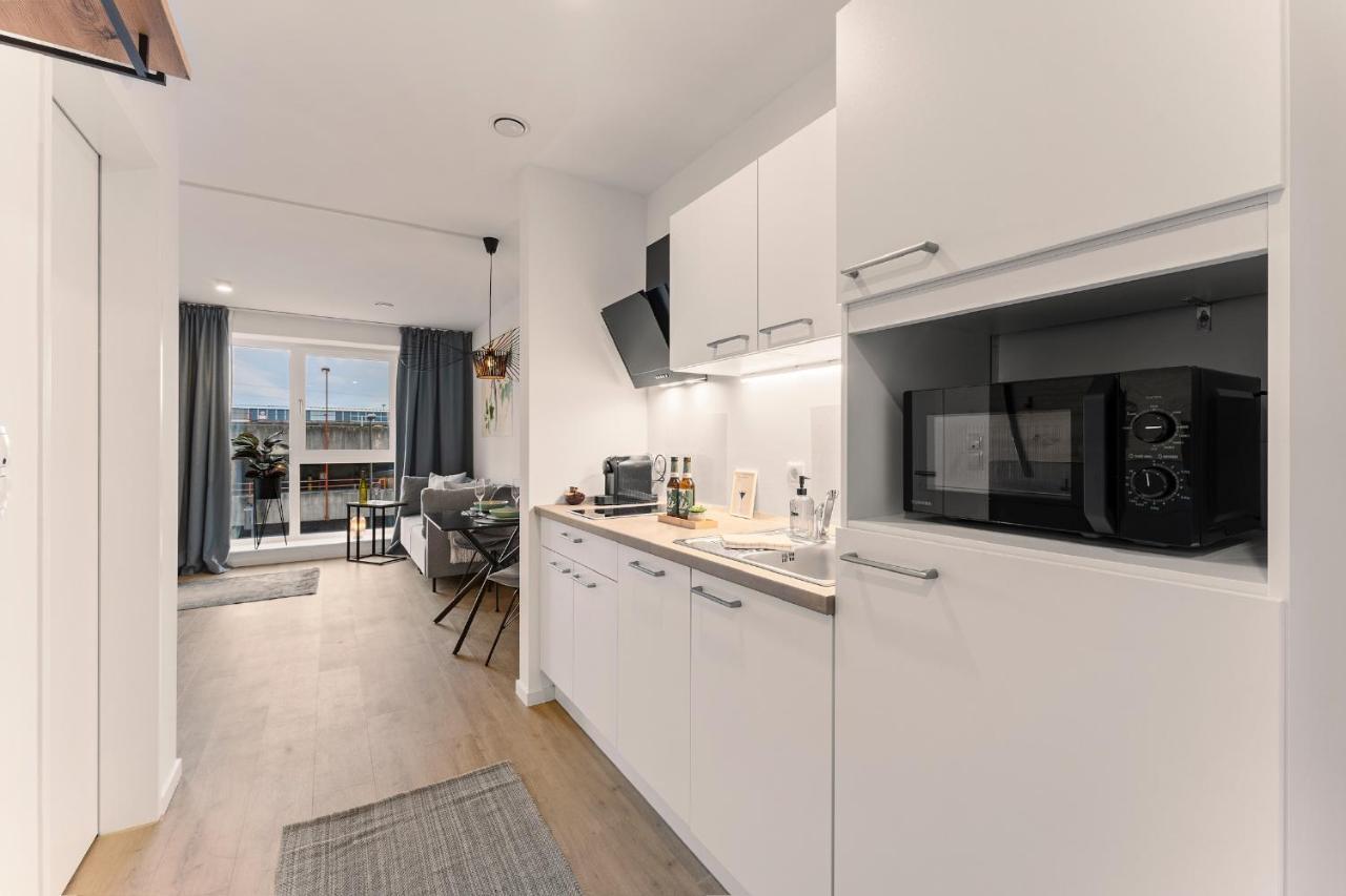 Modernes Apartment Am Gleispark Oldenburg Zewnętrze zdjęcie